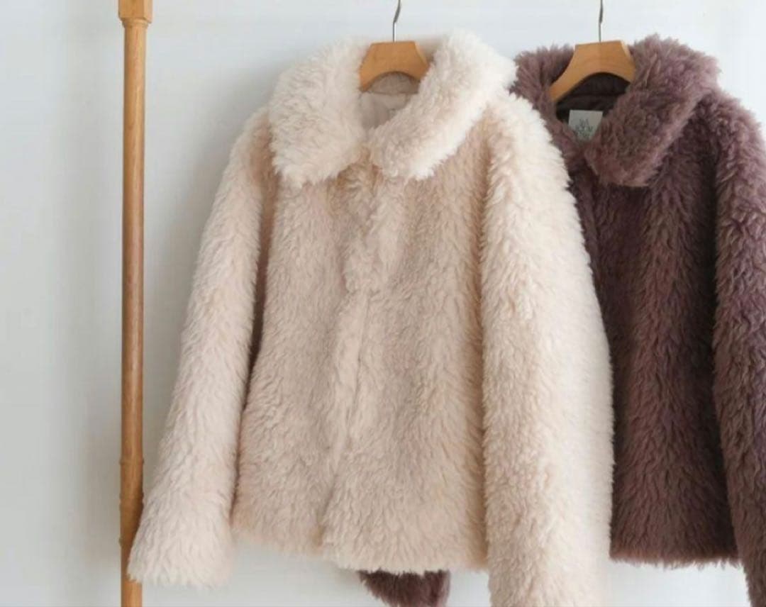 【searoomlynn/シールームリン】Wool mix boa コート/ボア