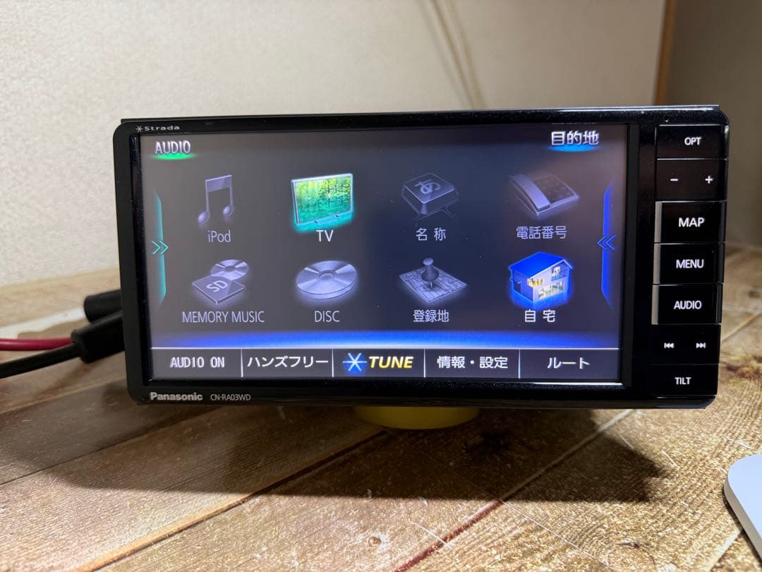 カーナビ PANASONIC-CN-RA03WD-2016