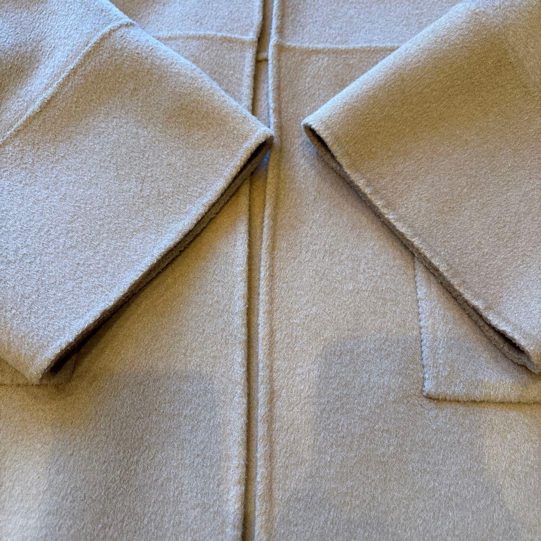 St.cecilia girlish リバーウールコートキャメル