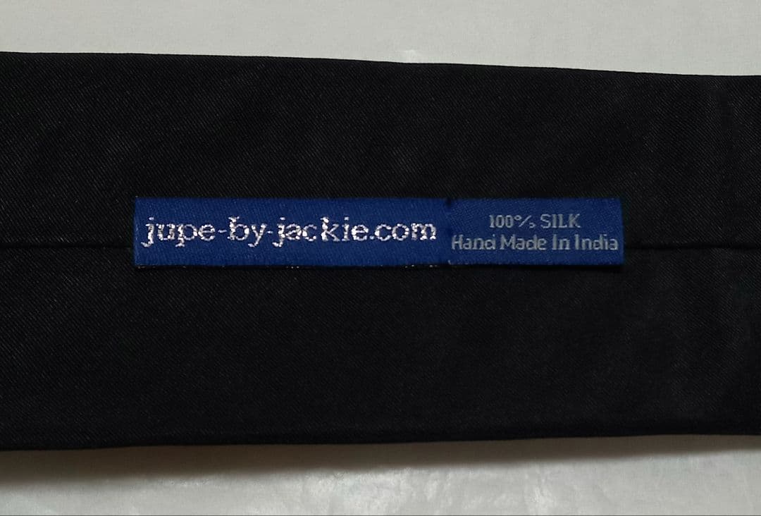 jupe by jackie ネクタイ ブラック ジュープ