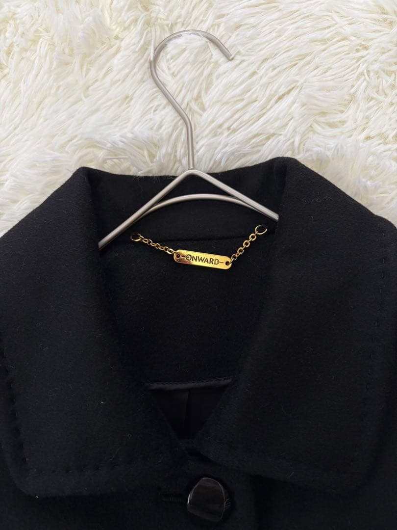 【新品未使用】オンワード樫山　定価5万円最高級カシミヤ使用コートM〜L