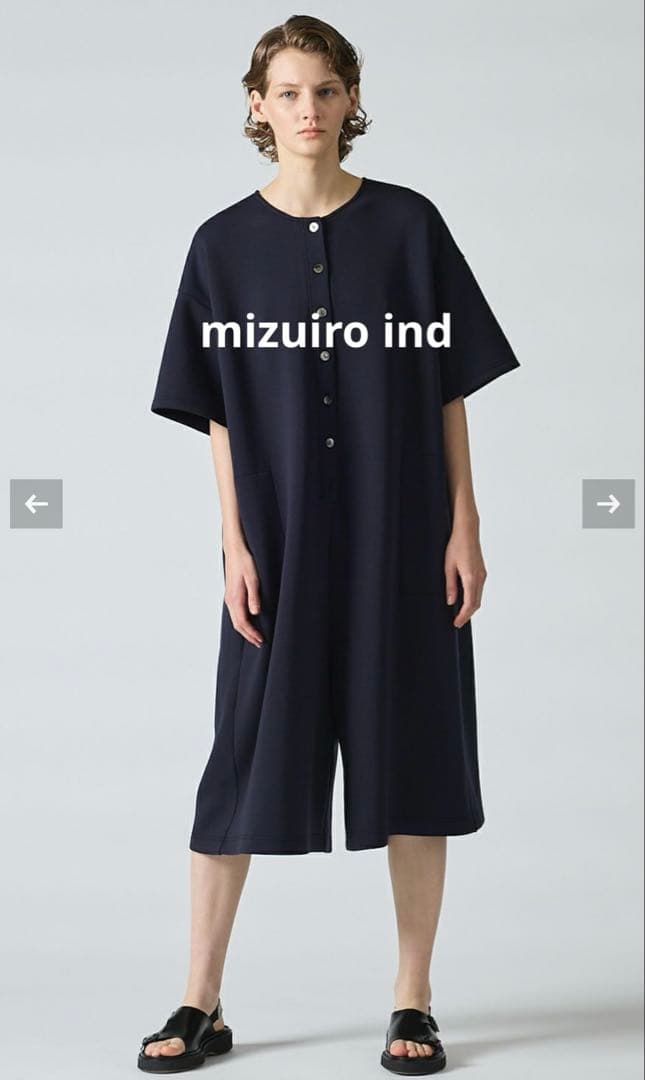 ★試着のみ★mizuiro ind クルーネックオール