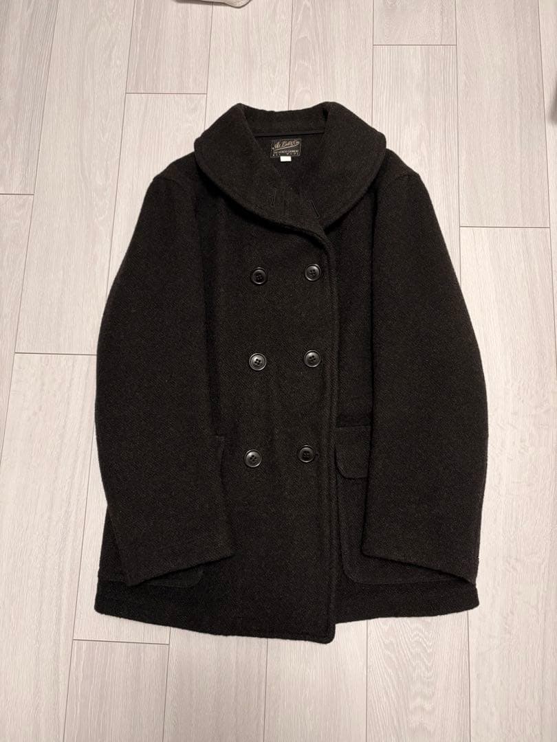 AtLast & Co. ピーコート ブラック サイズ40