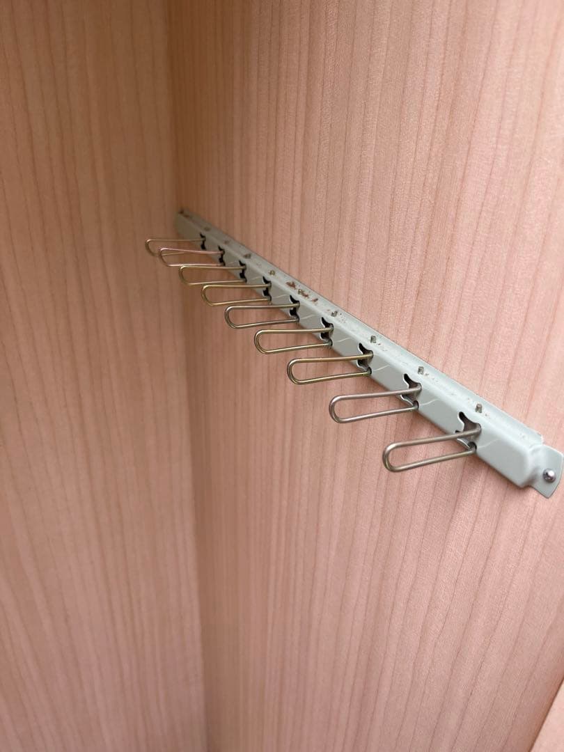 オレンジ クローゼット 昭和レトロ レトロポップ インテリア 当時物 収納