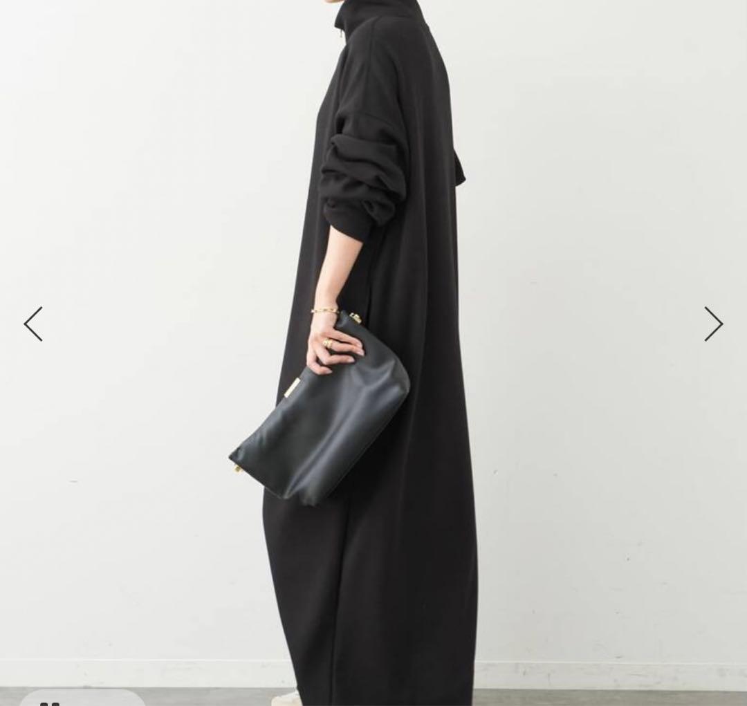 試着のみ　ドゥーズィエムクラス　2025AW Warm Zip Dress