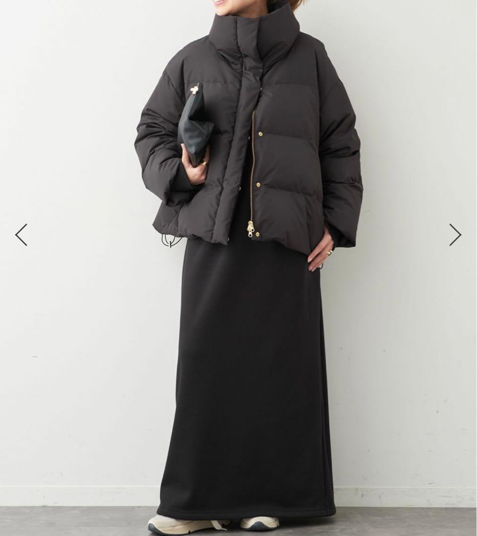 試着のみ　ドゥーズィエムクラス　2025AW Warm Zip Dress