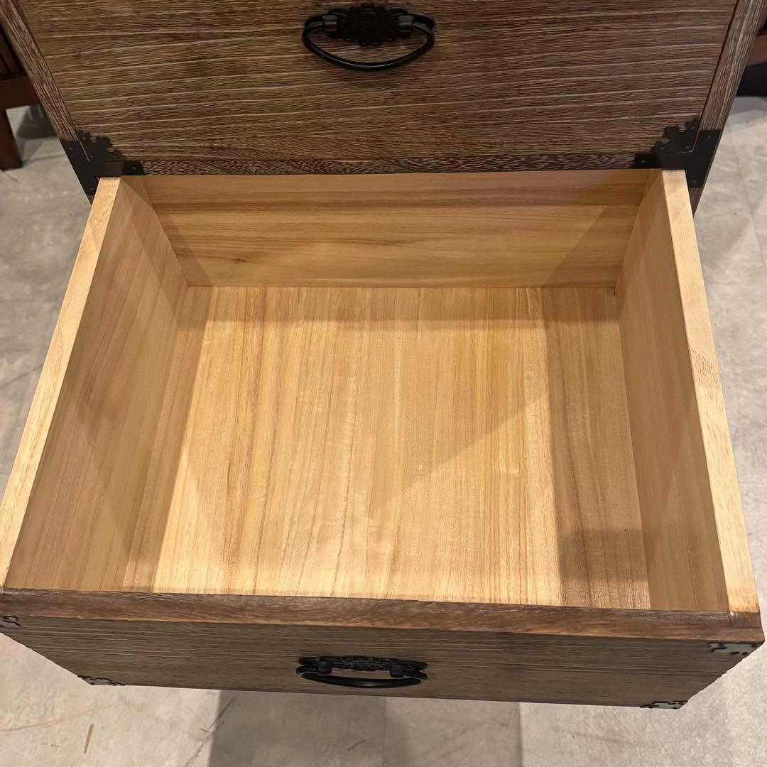 桐チェスト 5段6杯 民芸家具 展示のみ未使用品