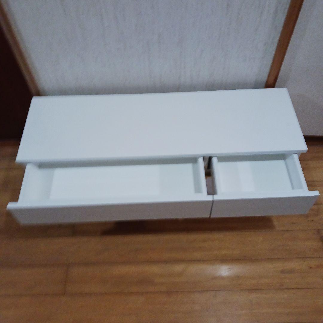 T1265☆美品☆フランフラン　レーヌ　TV台　ゴールドフレーム　大理石調