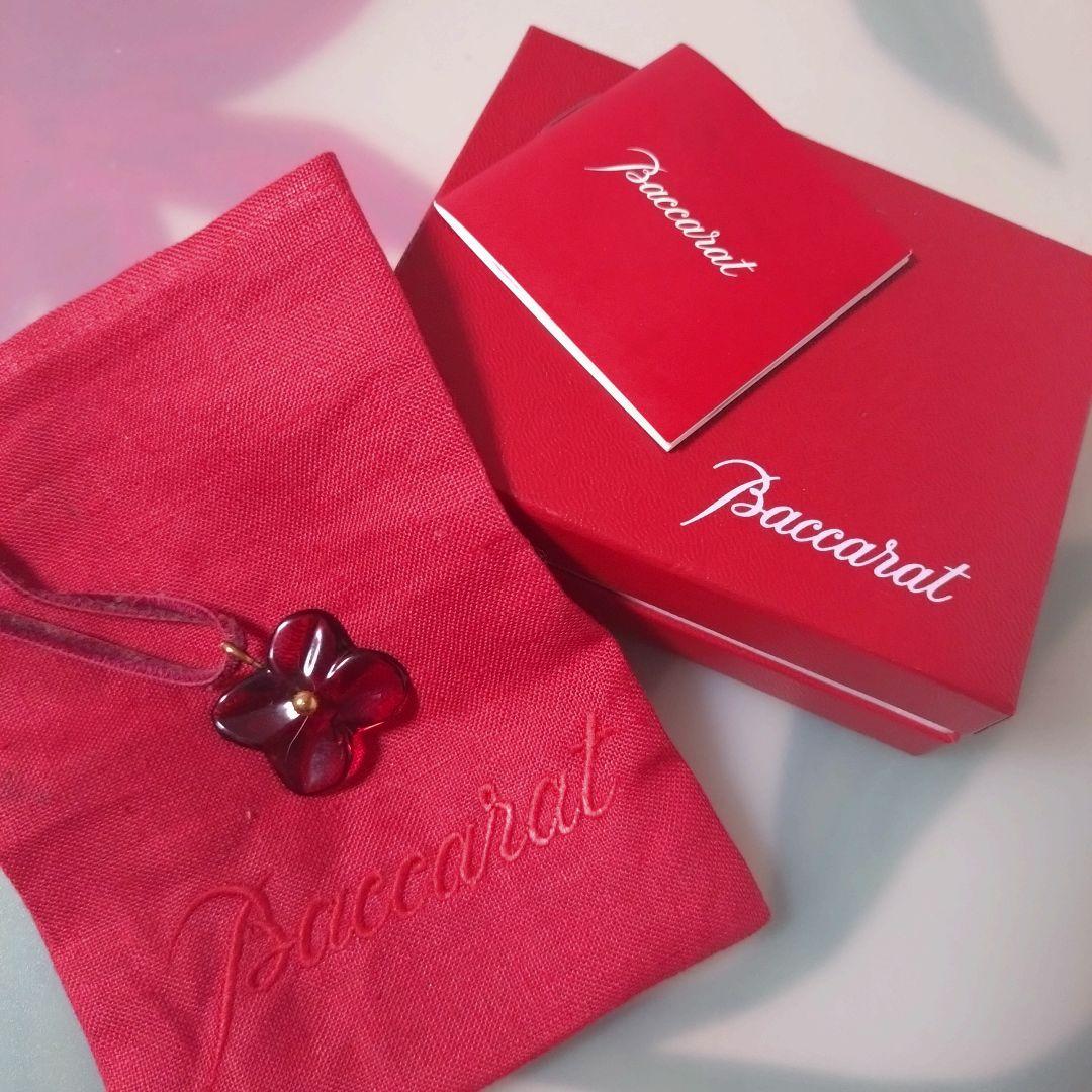 バカラ ペンダント チョーカー あじさい クリスタル