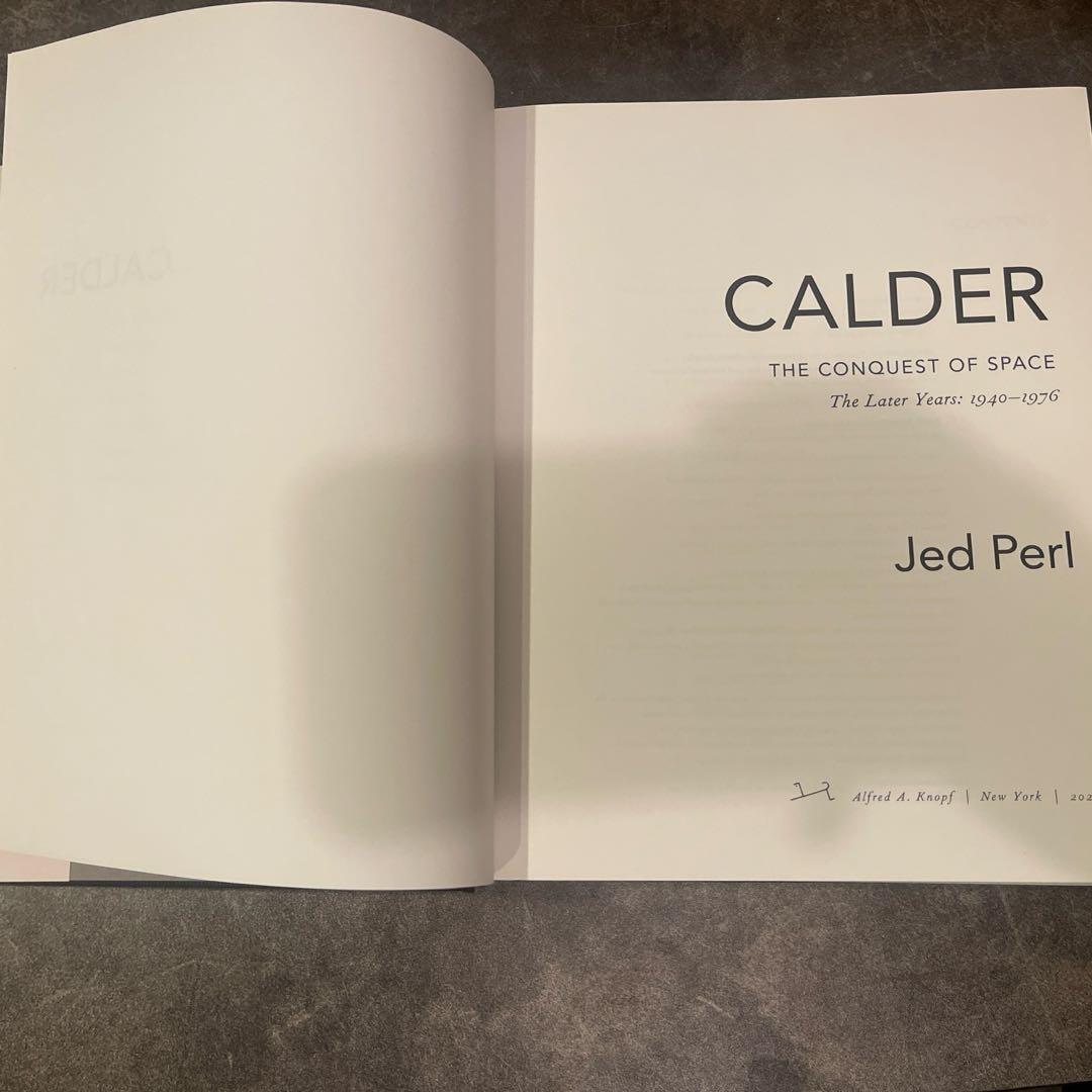 【希有】Calder: The Conquest of Spaceカルダー作品集