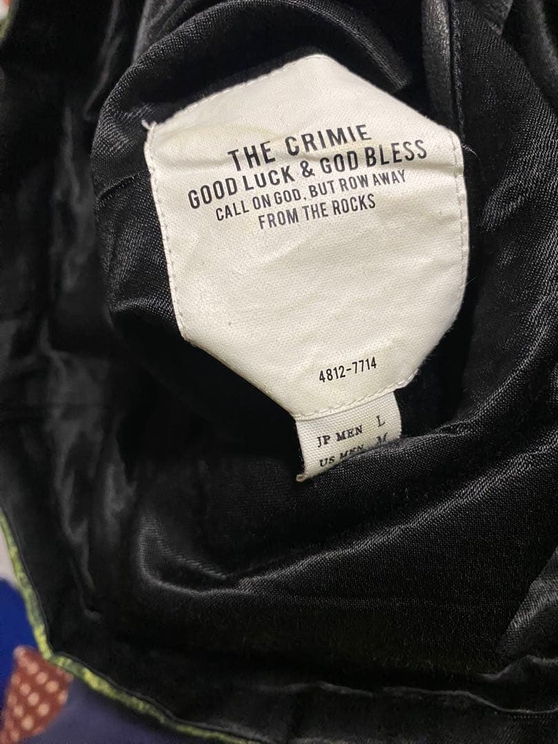 CRIMIE REVERSIBLE JACKET フライト ジャケット　クライミ