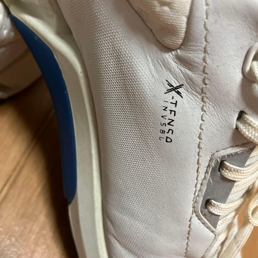 biom ホワイトレザーゴルフシューズ