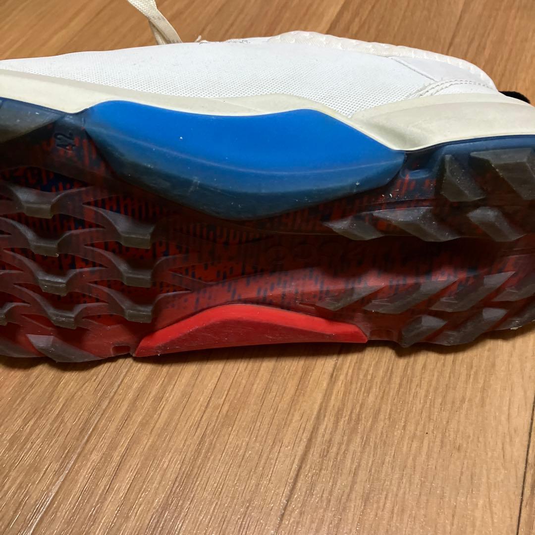 biom ホワイトレザーゴルフシューズ