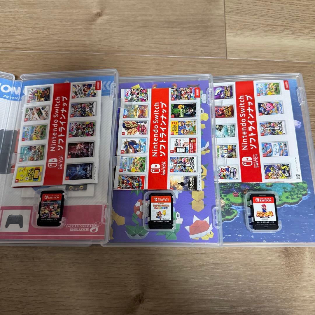 Switchソフト　マリオシリーズゲーム3本セット