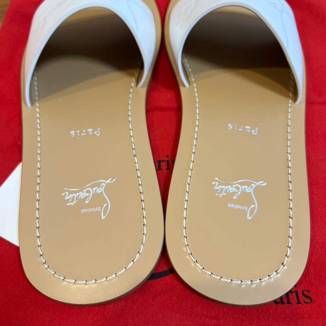 新品8万 クリスチャン ルブタン サンダル メンズ 40.5 26cm