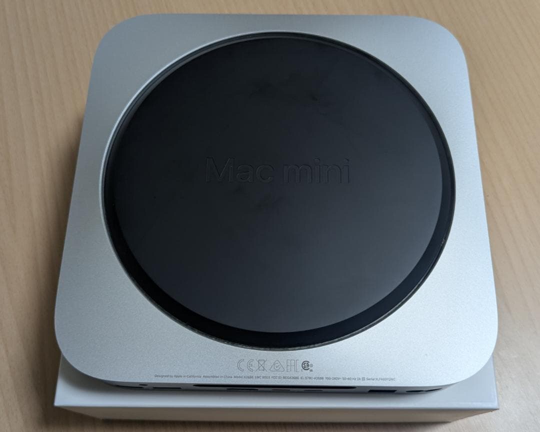 Macデスクトップ Mac mini M2 8GB 256GB MMFJ3J/A