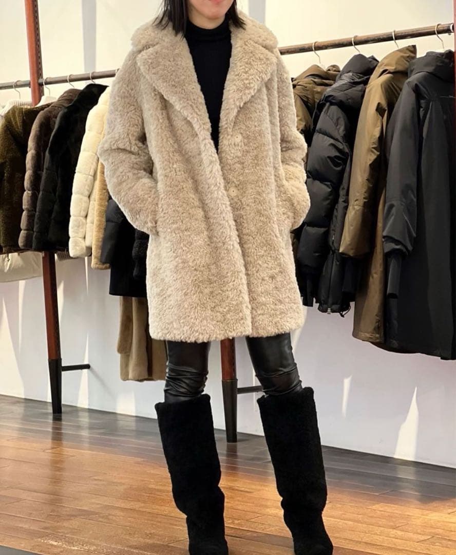 WOLFORD ウォルフォード　レザー　レギンス　新品未使用品