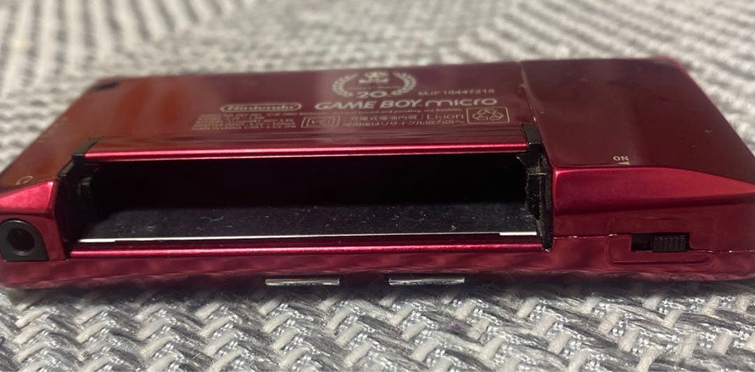 GAME BOY micro ゲームボーイミクロ本体