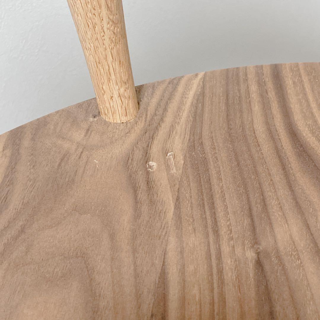 ナガノインテリア リアルアームチェア　極美品 回転チェア　DC341-0W