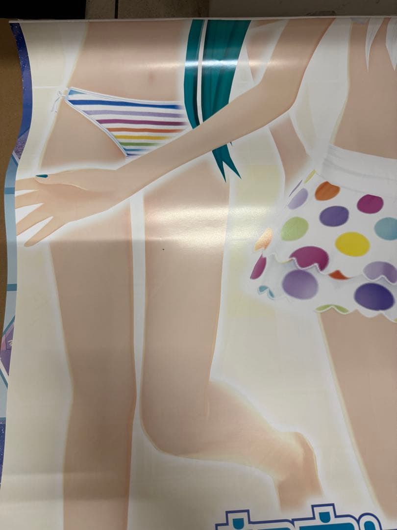 初音ミクProject DIVAf Vita 店頭販促用ポスター2枚セット