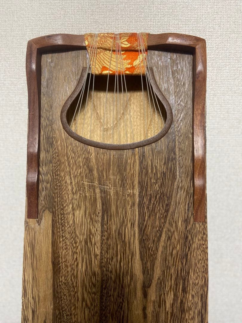 琴　13弦　琴柱付