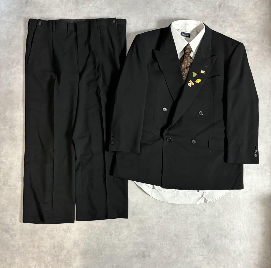 90s vintage レトロセットアップ スーツ ピンズ No.32