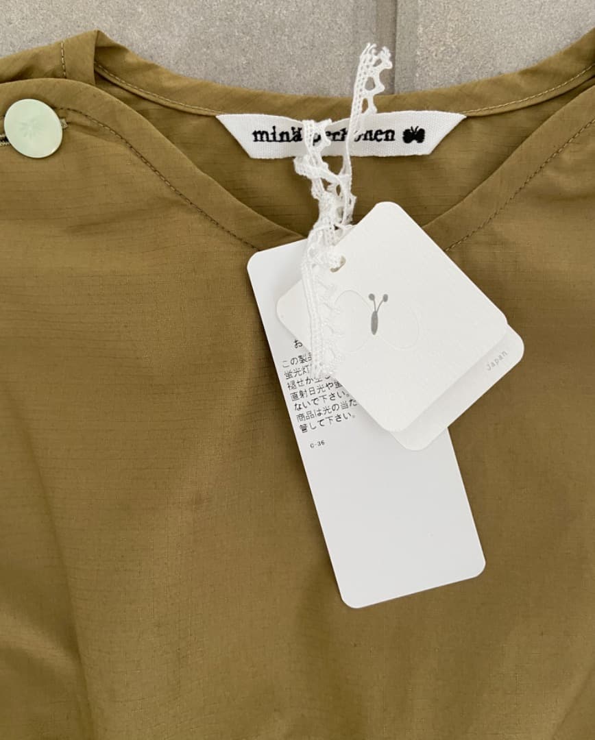 ミナペルホネン hanakaze ワンピース