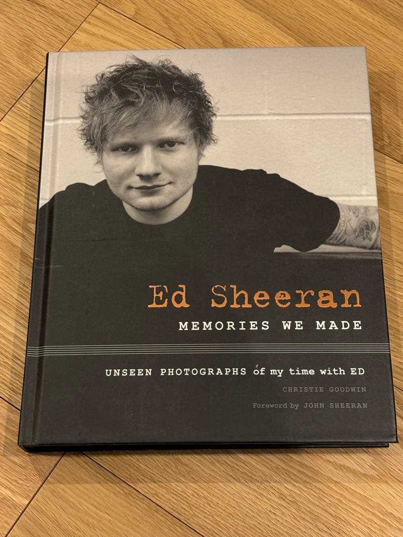 エドシーラン　写真集　Christie Goodwin 洋書