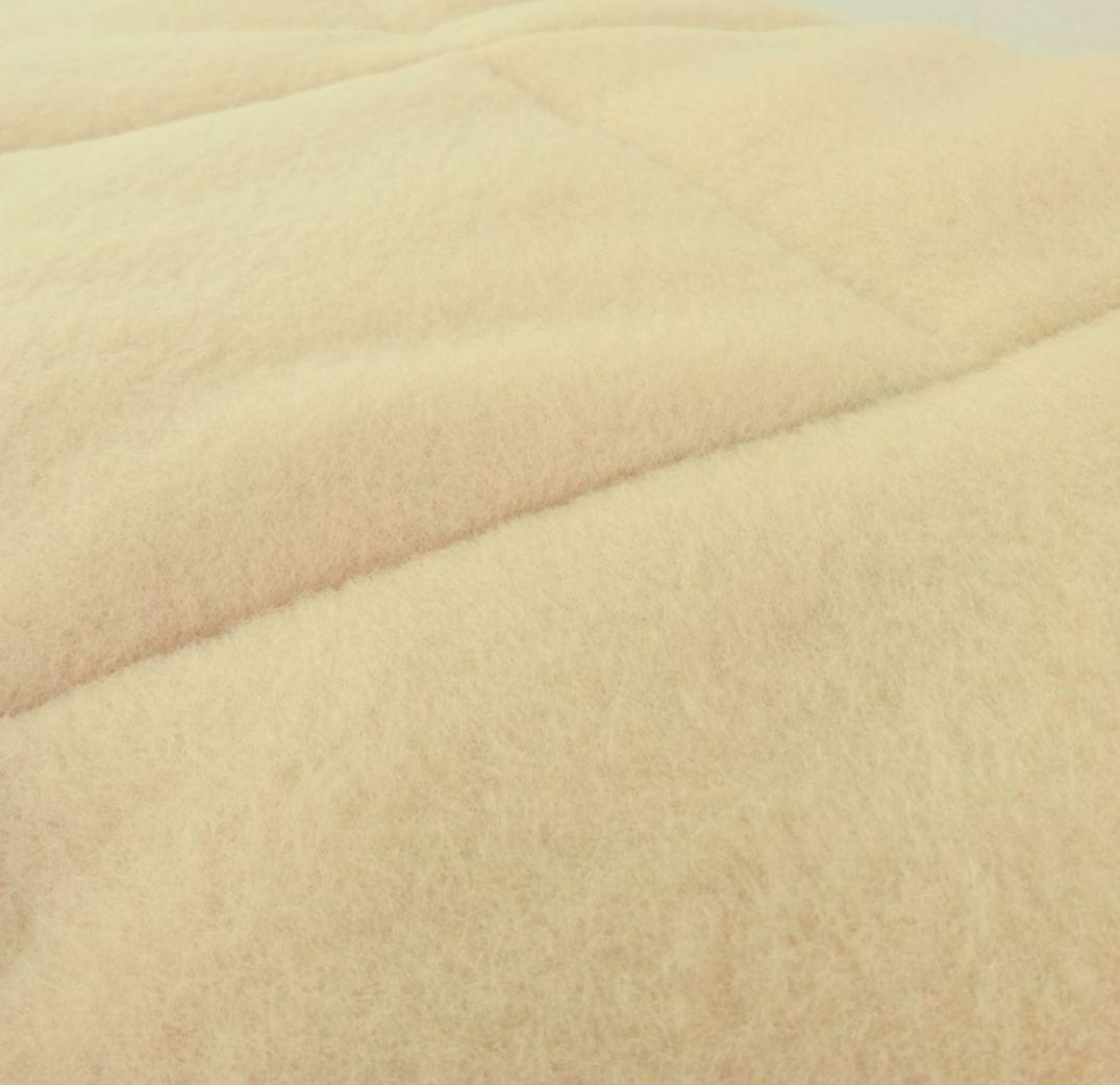 アルパカ＆ウール敷きパッド 140cm x 200cm