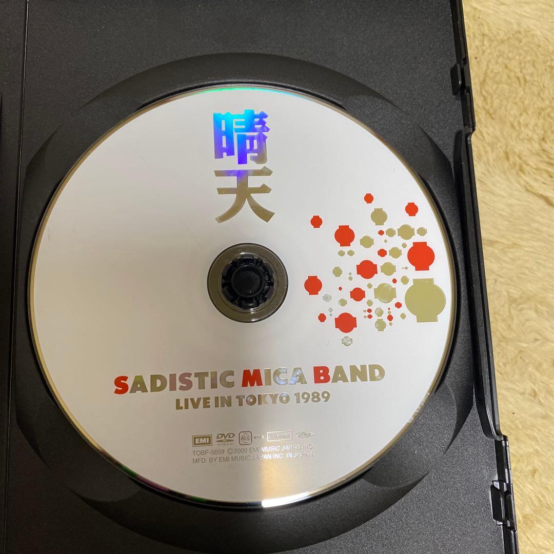 DVDサディスティック・ミカ・バンド/晴天 LIVE IN TOKYO 1989