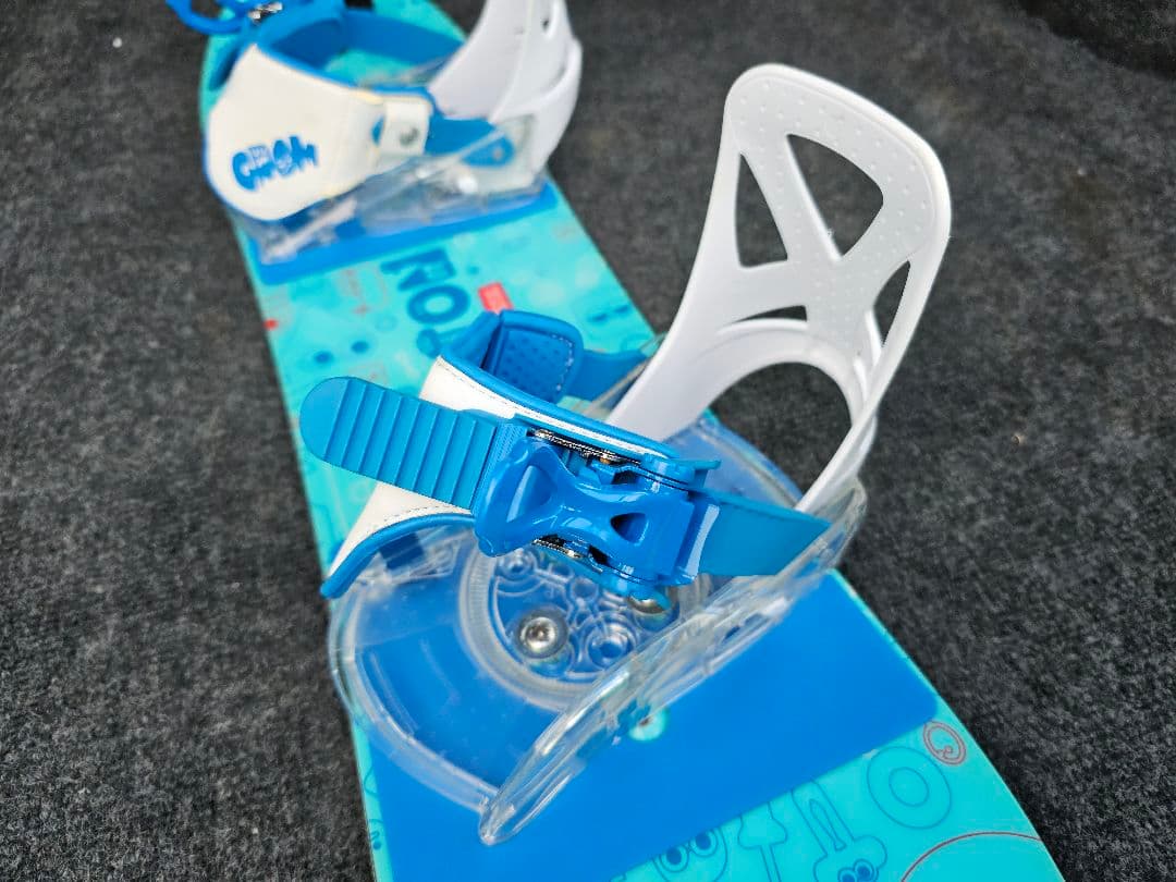バートン　BURTON　キッズ スノーボード 80cm バインディング　3点