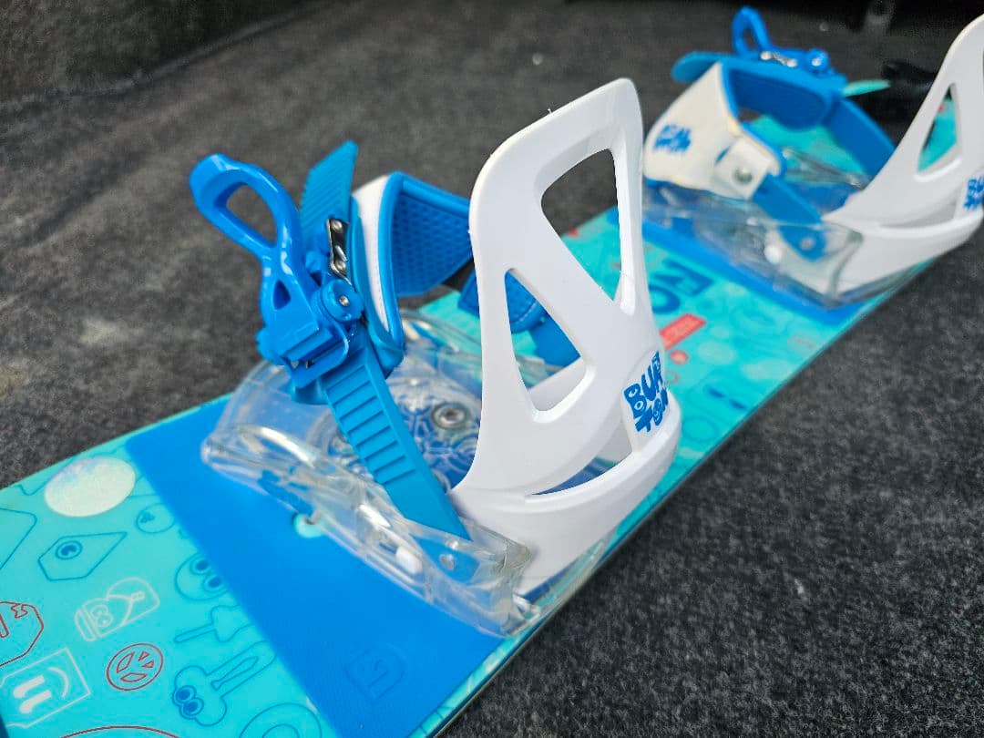バートン　BURTON　キッズ スノーボード 80cm バインディング　3点