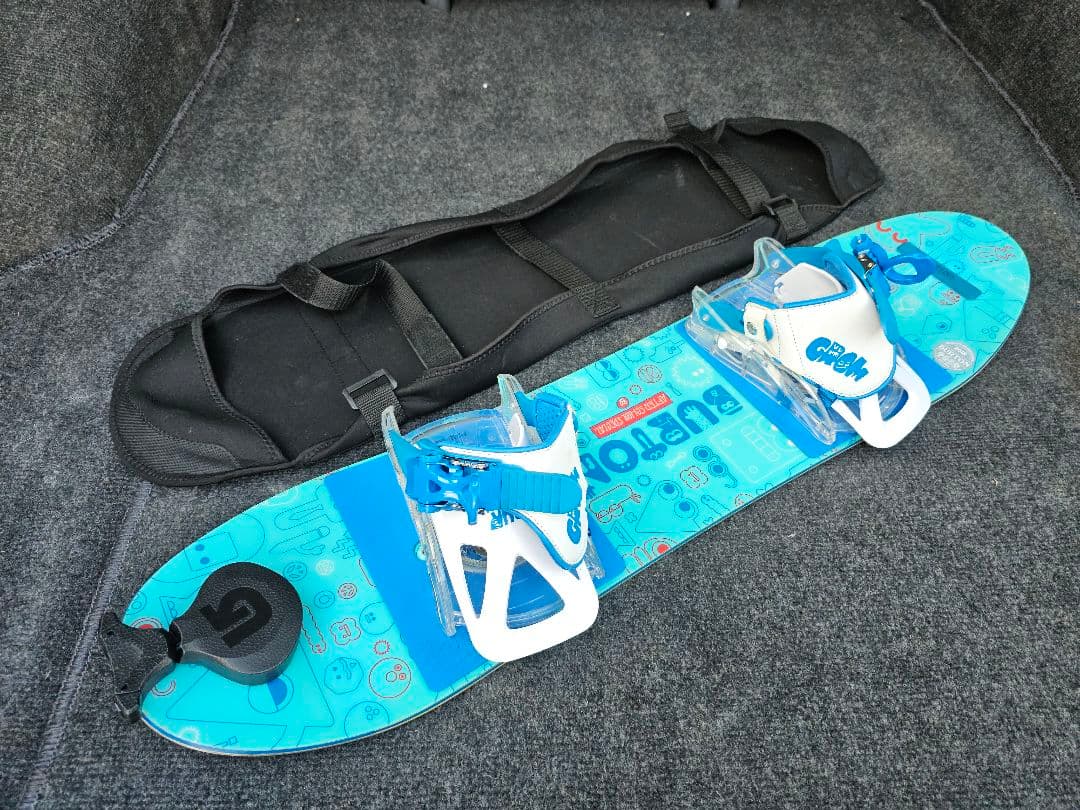バートン　BURTON　キッズ スノーボード 80cm バインディング　3点