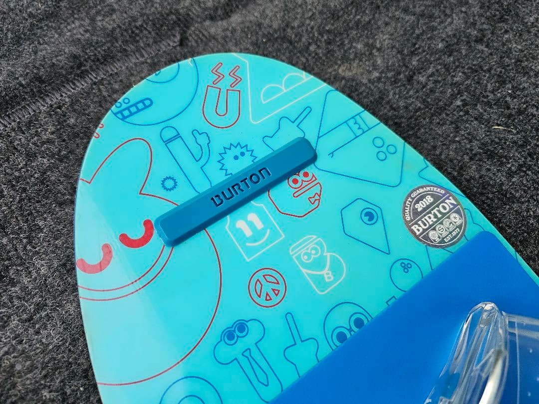 バートン　BURTON　キッズ スノーボード 80cm バインディング　3点