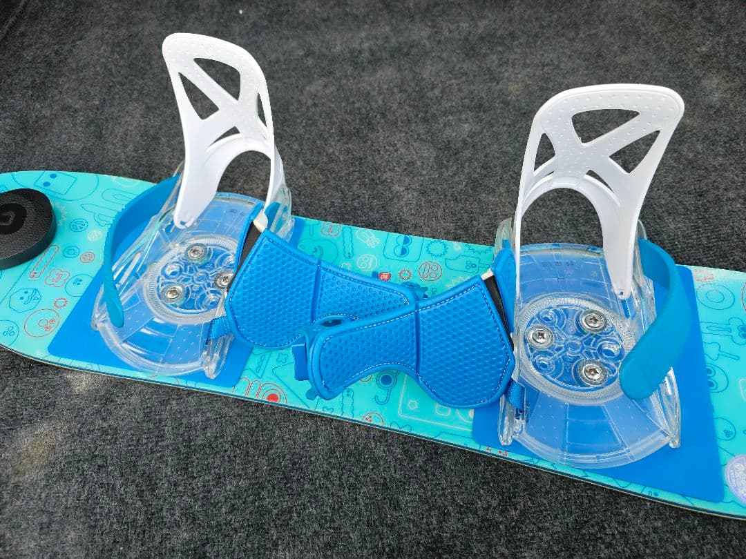 バートン　BURTON　キッズ スノーボード 80cm バインディング　3点