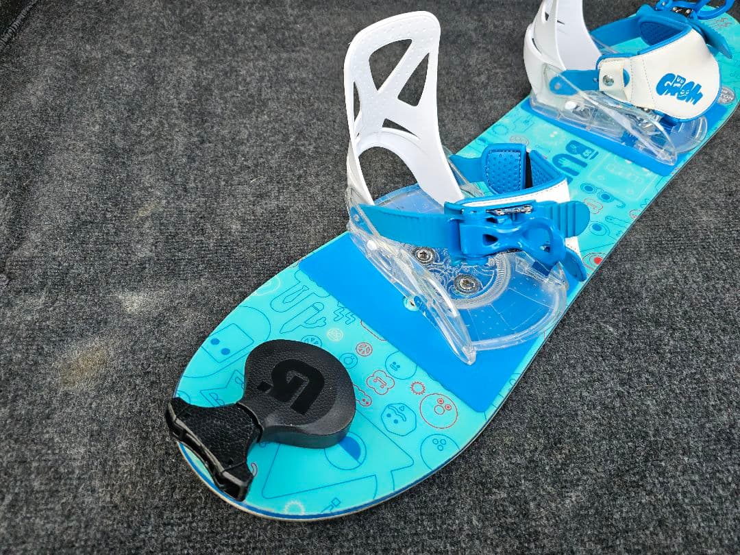 バートン　BURTON　キッズ スノーボード 80cm バインディング　3点