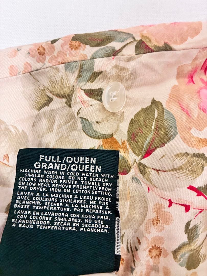 カフカ最終値下げ！ラルフローレン寝具クィーンサイズ掛け布団カバー