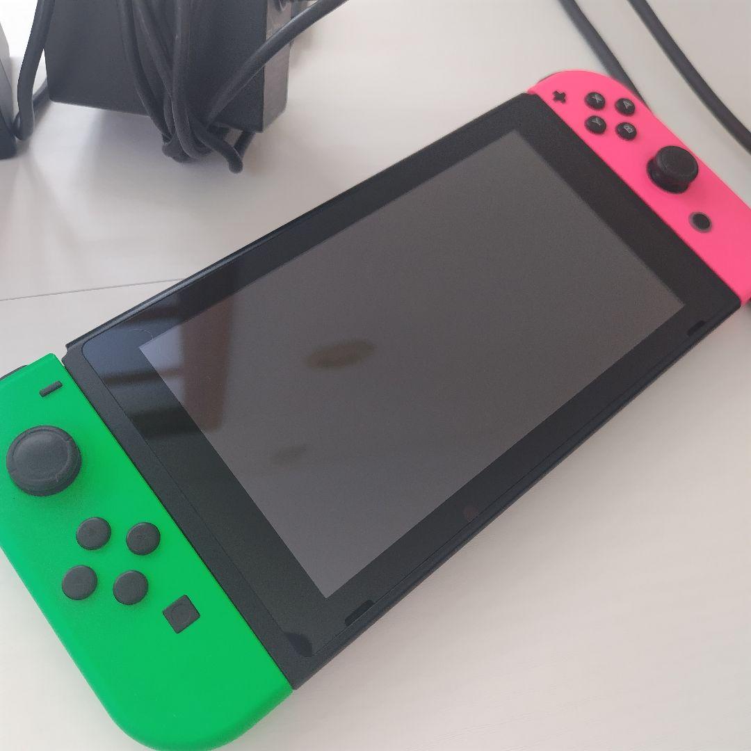 Nintendo Switch 本体 グリーン ピンク