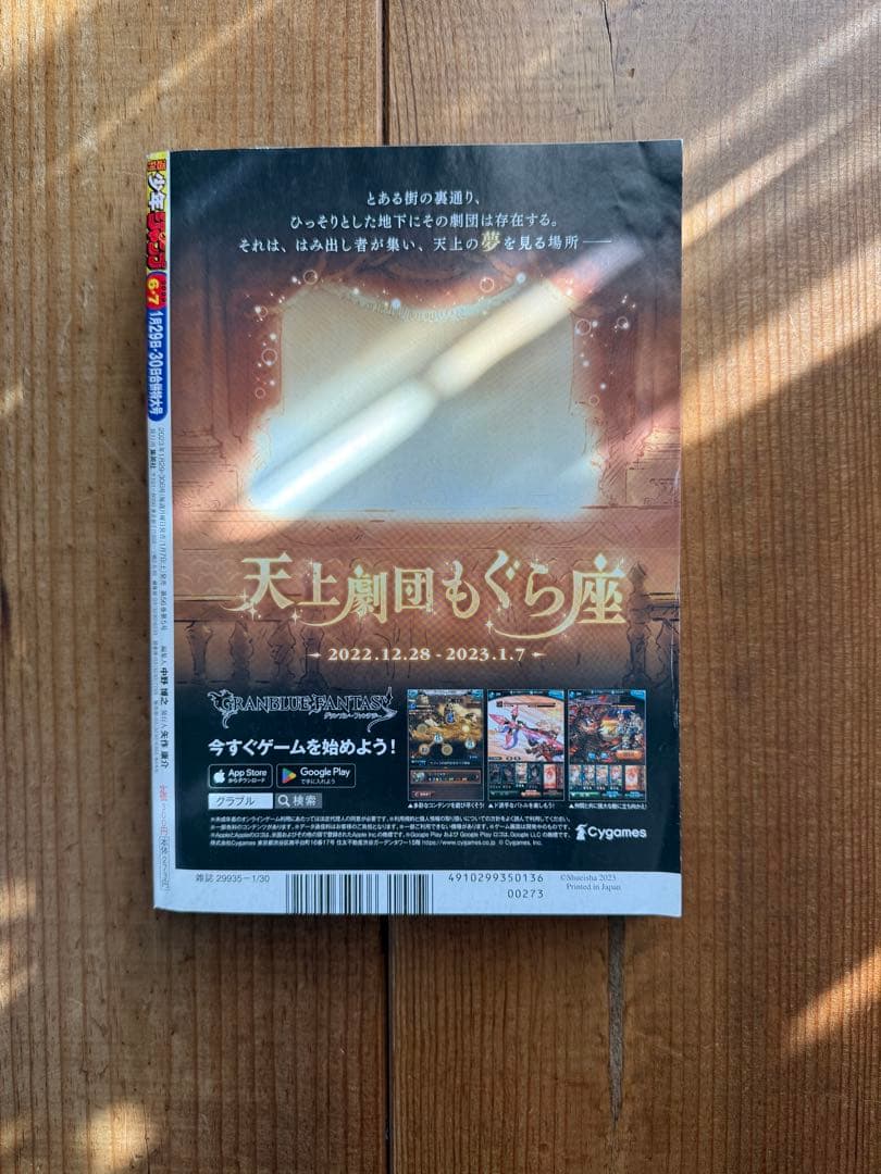 週刊少年ジャンプ6.7月号 ワンピースカード 付録付P-033 未開封