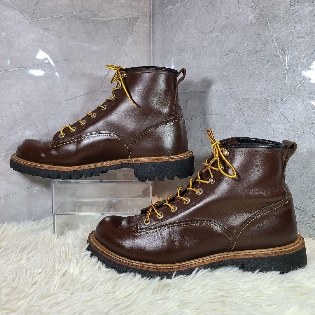 【RED WING】レッドウイング　2933　09年製ラインマン　ブラウン