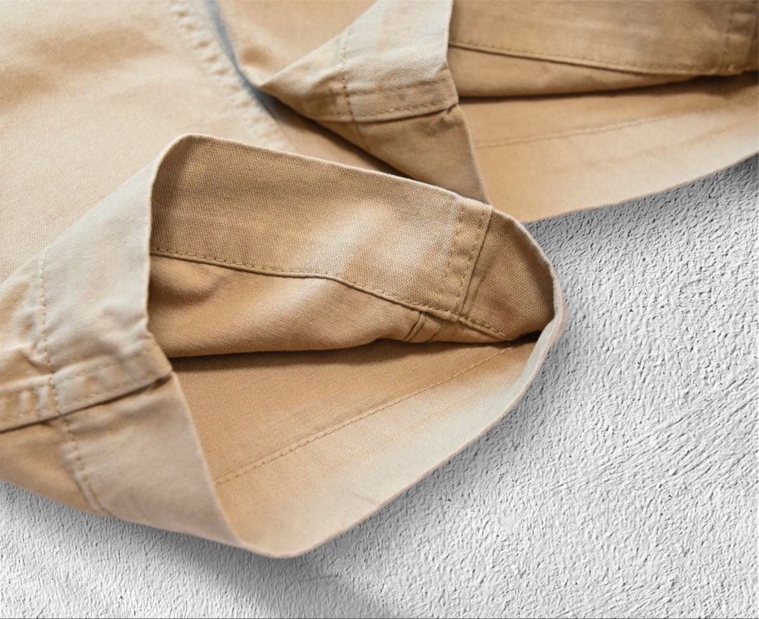 【未使用級】スピックアンドスパン ルーズ ベイカー パンツ ベージュ 38