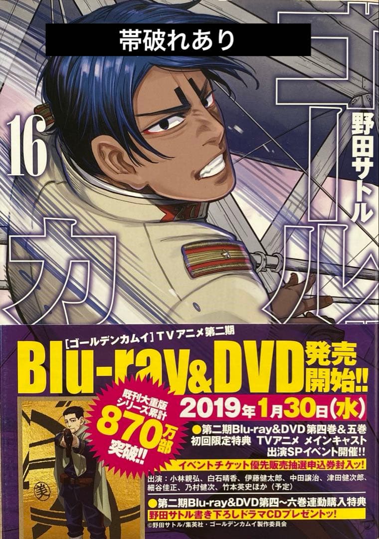 ゴールデンカムイ全巻(1〜31巻・全巻初版・帯付き)