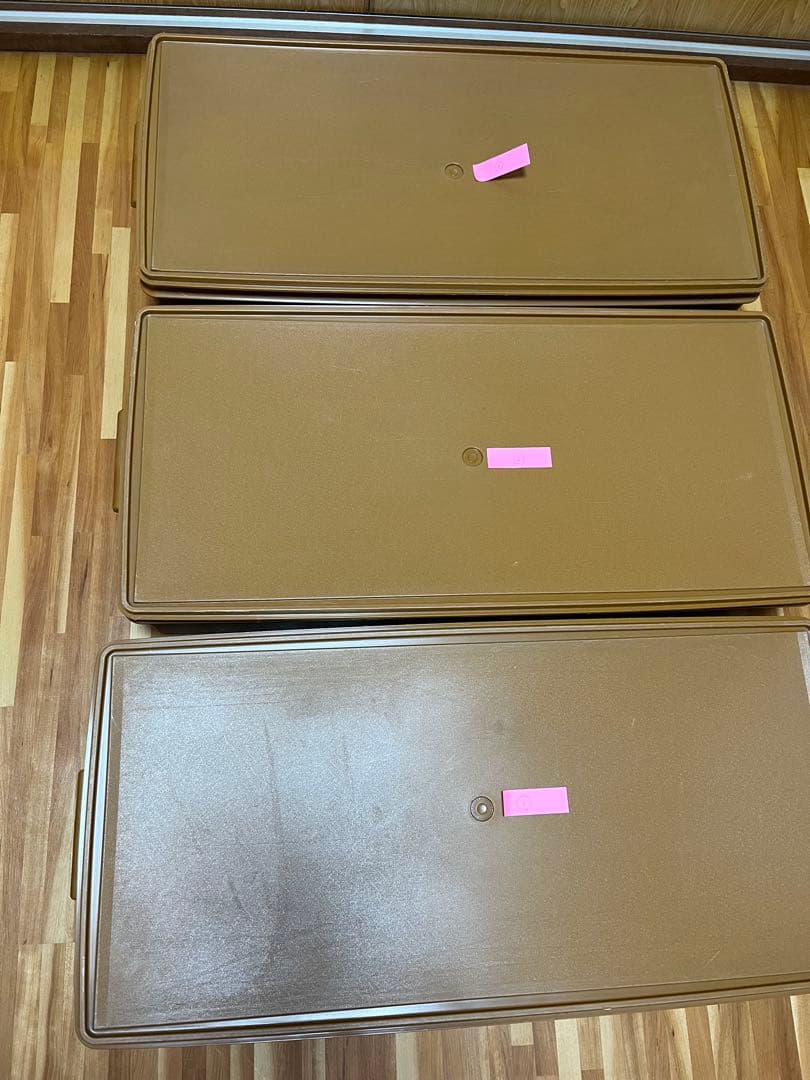 5個セット Tupperware タッパーウエア　ロングスーパーケース