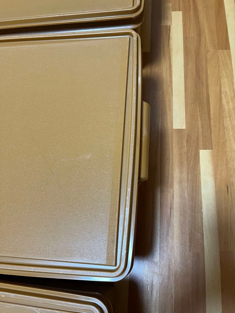 5個セット Tupperware タッパーウエア　ロングスーパーケース