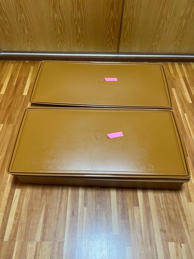 5個セット Tupperware タッパーウエア　ロングスーパーケース