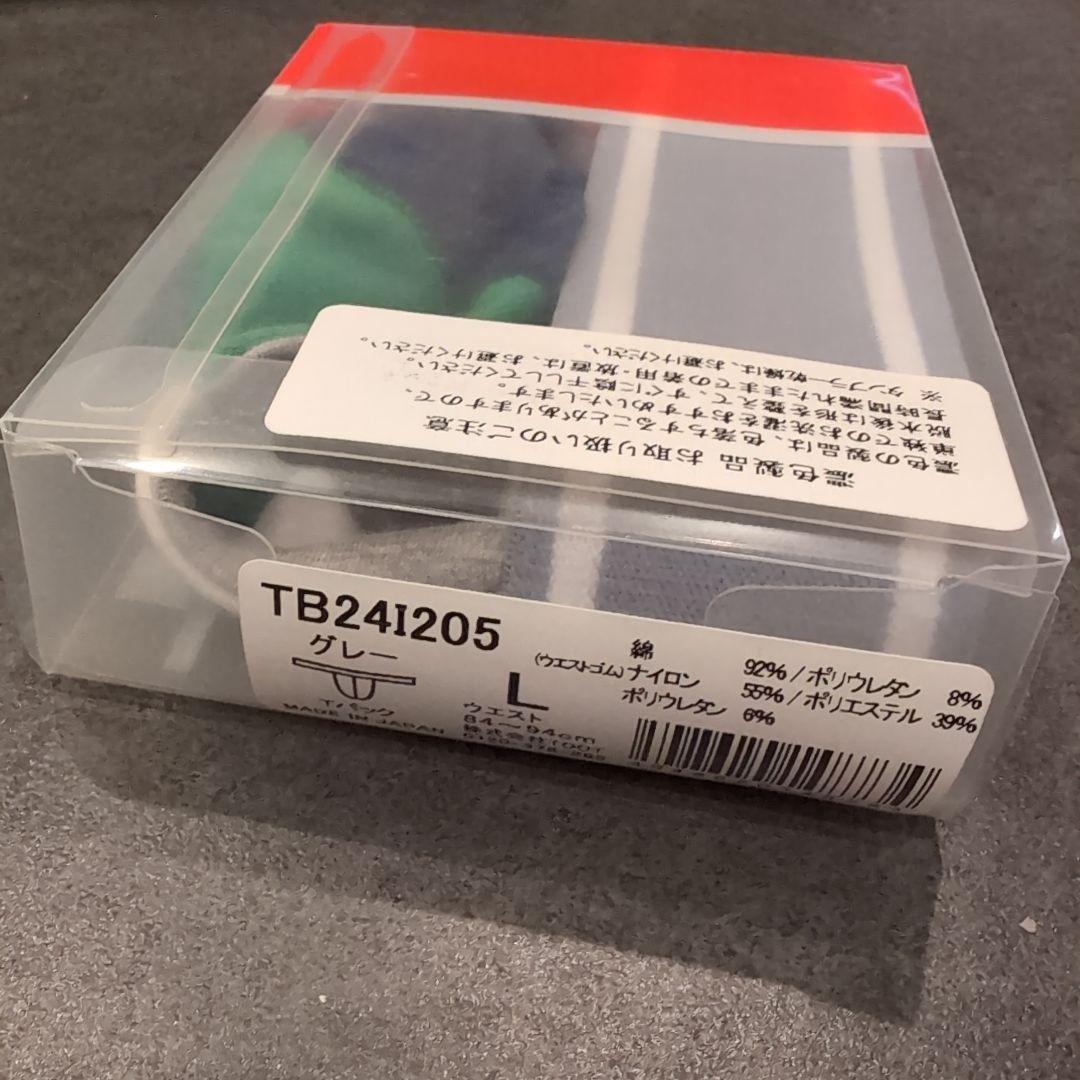 【たか猫様2点セットTOOT】TOOT トリコロール　Ｔバック　グレー　L