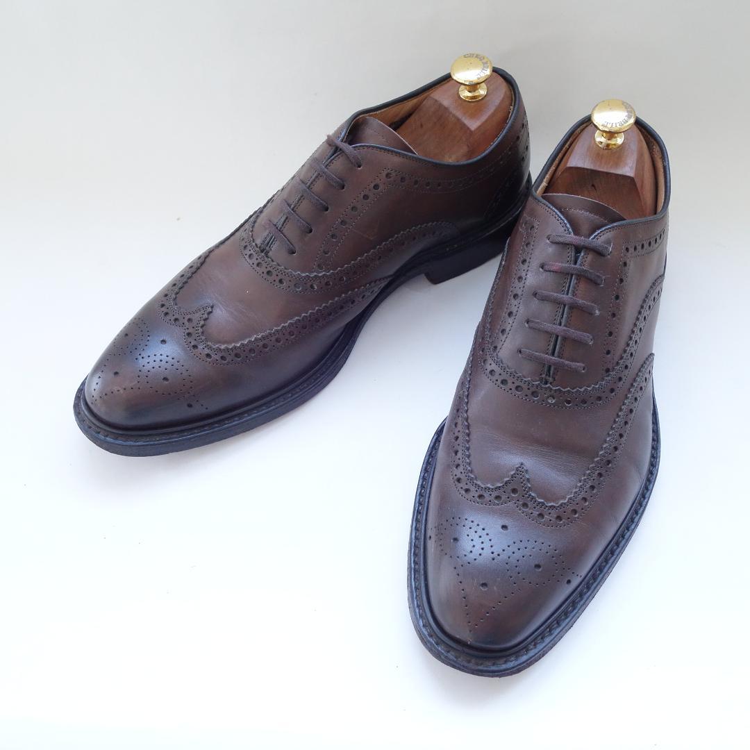 イングランド製☆送料無料☆美品☆チャーチ☆クリフォード 濃茶☆UK8=27cm☆