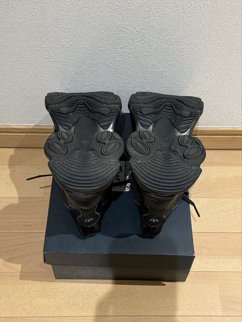 靴 adidas OZVENUZ BLACK 24cm