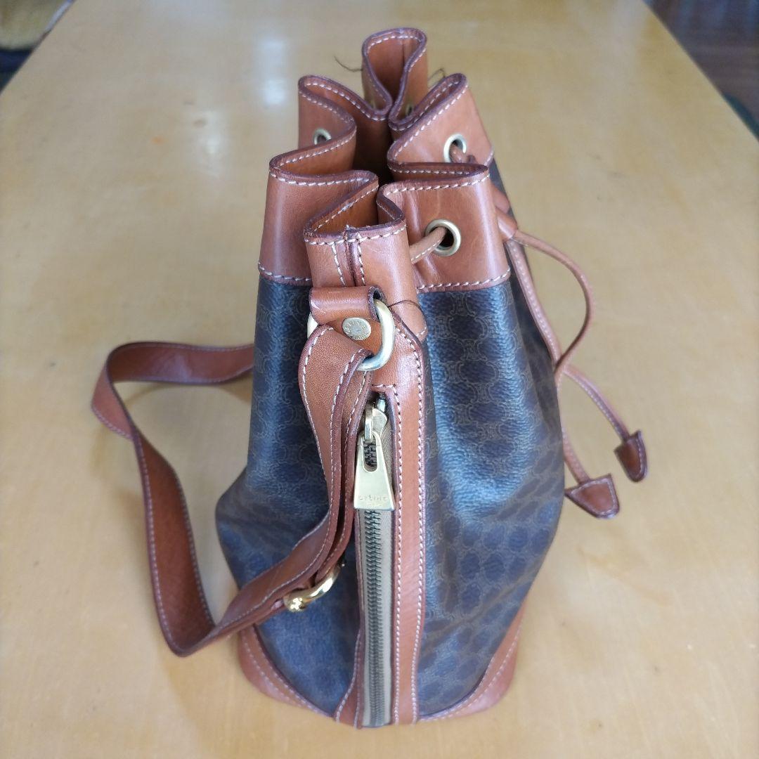 CELINE セリーヌマカダムバケットバッグ