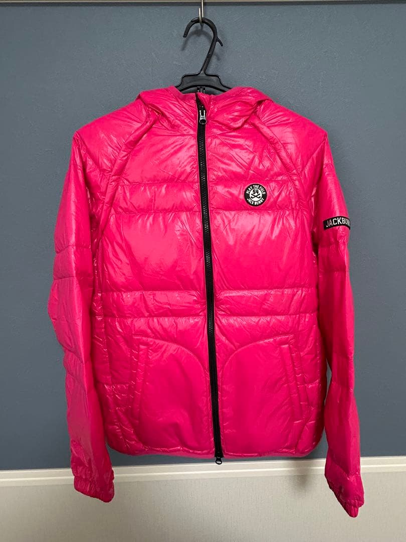 ☆美品☆Jack Bunny!! フード付きダウンジャケット ピンク